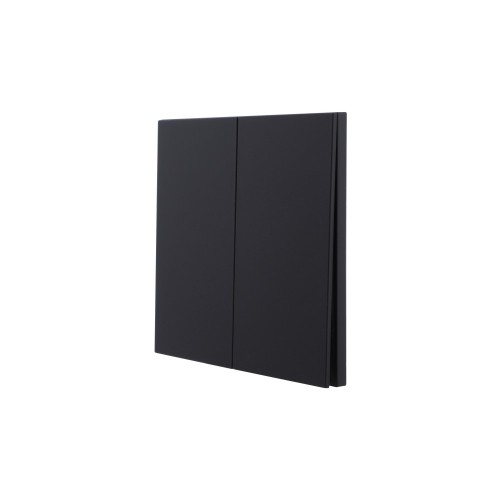 Ultra-thin Baby-skin Feeling 2 Gang 2 Way Wall Switch 16AX 250V~(PC Panel, 4 Colors)