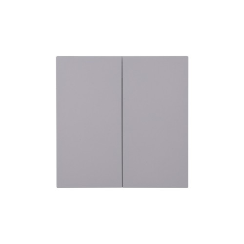 Ultra-thin Baby-skin Feeling 2 Gang 1 Way Wall Switch 16AX 250V~(PC Panel, 4 Colors)