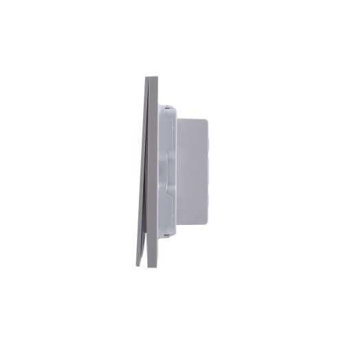 Ultra-thin Baby-skin Feeling 2 Gang 1 Way Wall Switch 16AX 250V~(PC Panel, 4 Colors)