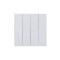 Ultra-thin Baby-skin Feeling 4 Gang 1 Way/2 Way Wall Switch 16AX 250V~(PC Panel, 4 Colors)