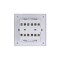 Ultra-thin Baby-skin Feeling 4 Gang 1 Way/2 Way Wall Switch 16AX 250V~(PC Panel, 4 Colors)