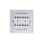 Ultra-thin Baby-skin Feeling 4 Gang 1 Way/2 Way Wall Switch 16AX 250V~(PC Panel, 4 Colors)