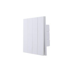 Ultra-thin Baby-skin Feeling 4 Gang 1 Way/2 Way Wall Switch 16AX 250V~(PC Panel, 4 Colors)