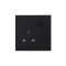 Ultra-thin Baby-skin Feeling UK/British Standard 1 Gang Single Pole Switched Socket with Neon 13A 250V~ 50Hz SP(PC Panel, 4 Colors)