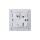 Ultra-thin Baby-skin Feeling 1 Gang Universal Outlets Switched Socket with Neon 16A 250V~ 50Hz(PC Panel, 4 Colors)