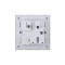 Ultra-thin Baby-skin Feeling 1 Gang Universal Outlets Switched Socket with Neon 16A 250V~ 50Hz(PC Panel, 4 Colors)