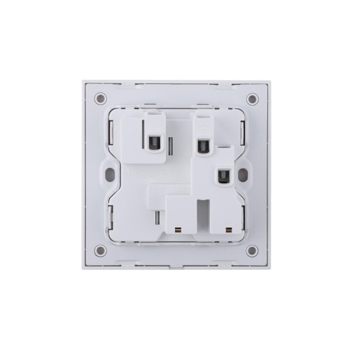 Ultra-thin Baby-skin Feeling 1 Gang Universal Outlets Switched Socket with Neon 16A 250V~ 50Hz(PC Panel, 4 Colors)