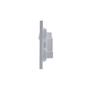 Ultra-thin Baby-skin Feeling 2 Gang Universal Outlets Switched Socket with Neon 16A 250V~ 50Hz(PC Panel, 4 Colors)