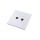 Ultra-thin Baby-skin Feeling 2 Gang TV Socket (PC Panel, 4 Colors)