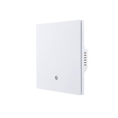 Ultra-Thin Skin-Feeling Panel ZigBee Protocol 1 Gang Smart Wall Switch L&N Version with Tuya Smart/Smart Life APP