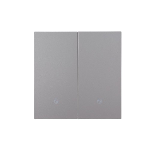 Ultra-Thin Skin-Feeling Panel WiFi Protocol 2 Gang Smart Wall Switch L&N Version with Tuya Smart/Smart Life APP