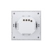 Ultra-Thin Skin-Feeling Panel ZigBee Protocol 2 Gang Smart Wall Switch L&N Version with Tuya Smart/Smart Life APP