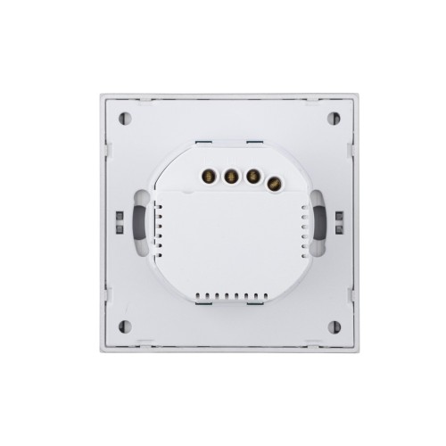 Ultra-Thin Skin-Feeling Panel WiFi Protocol 2 Gang Smart Wall Switch L&N Version with Tuya Smart/Smart Life APP