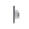Ultra-Thin Skin-Feeling Panel ZigBee Protocol 2 Gang Smart Wall Switch L&N Version with Tuya Smart/Smart Life APP