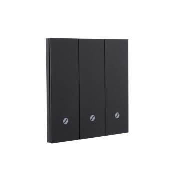 Ultra-Thin Skin-Feeling Panel ZigBee Protocol 3 Gang Smart Wall Switch L&N Version with Tuya Smart/Smart Life APP