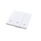 Ultra-Thin Skin-Feeling Panel ZigBee Protocol 3 Gang Smart Wall Switch L&N Version with Tuya Smart/Smart Life APP