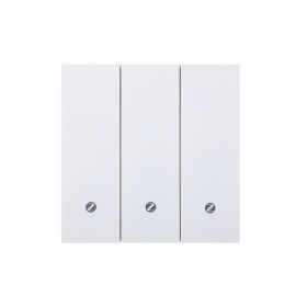 Ultra-Thin Skin-Feeling Panel ZigBee Protocol 3 Gang Smart Wall Switch L&N Version with Tuya Smart/Smart Life APP