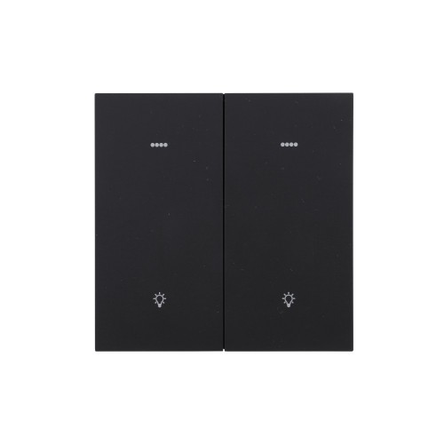 Ultra-Thin Skin-Feeling Panel ZigBee Protocol 2 Gang+2 Scene Smart Wall Switch L&N Version with Tuya Smart/Smart Life APP