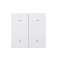 Ultra-Thin Skin-Feeling Panel ZigBee Protocol 2 Gang+2 Scene Smart Wall Switch L&N Version with Tuya Smart/Smart Life APP