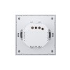 Ultra-Thin Skin-Feeling Panel ZigBee Protocol Smart Single Curtain Switch L&N Version with Tuya Smart/Smart Life APP