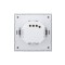Ultra-Thin Skin-Feeling Panel ZigBee Protocol Smart Single Curtain Switch L&N Version with Tuya Smart/Smart Life APP