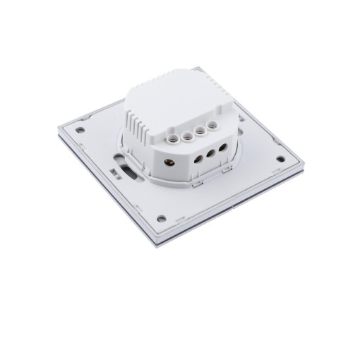 Ultra-Thin Skin-Feeling Panel WiFi Protocol Smart Single Curtain Switch L&N Version with Tuya Smart/Smart Life APP