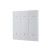 Ultra-Thin Skin-Feeling Panel ZigBee Protocol 3 Gang+3 Scene Smart Wall Switch L&N Version with Tuya Smart/Smart Life APP