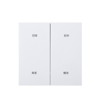 Ultra-Thin Skin-Feeling Panel WiFi Protocol 4 Gang Smart Scene Switch L&N Version with Tuya Smart/Smart Life APP