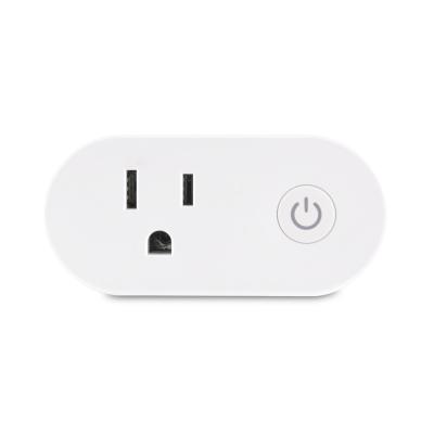 US Standard WiFi Smart Plug Socket Support Alexa/Google Home Timing/Remote Control/Power Metering with Tuya Smart App