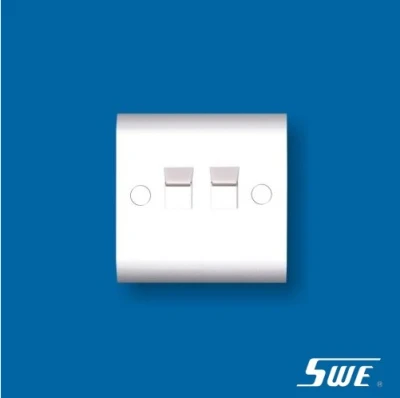 2 Gang Telephone Socket (H Range)