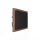 1 Gang 250V 10A Smart ZigBee Wall Switch (L-N Version) Black Walnut Wood Frame High Luxury Style Home Decoration