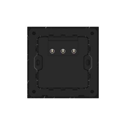 86 Type 10A 250V Five-hole Electrical Wall Socket Outlets Stone Material Frame