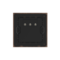 86 Type 10A 250V Five-hole Electrical Wall Socket Outlets Black Walnut Wood Frame