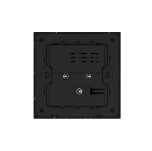 86 Type 10A 250V Five-hole Electrical Wall Socket with USB A+C Ports Outlets 45W Fast Charing Stone Material Frame