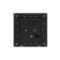 86 Type 10A 250V Five-hole Electrical Wall Socket with USB A+C Ports Outlets 45W Fast Charing Aluminum Frame