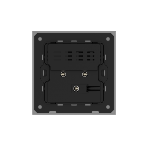 86 Type 10A 250V Five-hole Electrical Wall Socket with USB A+C Ports Outlets 45W Fast Charing Aluminum Frame