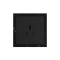 86 Type 10A 250V Three-hole Electrical Wall Socket Outlets Stone Material Frame