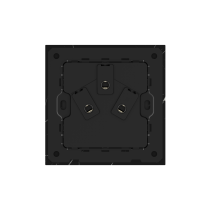 86 Type 10A 250V Three-hole Electrical Wall Socket Outlets Stone Material Frame