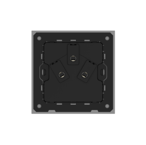86 Type 10A 250V Three-hole Electrical Wall Socket Outlets Aluminum Frame