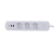 European/Korean Market KC/EU Standard 3 AC Outlets+ UBS 2A+1C Smart Power Strip Extension Socket with Fast Charging 35W