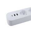 European/Korean Market KC/EU Standard 3 AC Outlets+ UBS 2A+1C Smart Power Strip Extension Socket with Fast Charging 35W