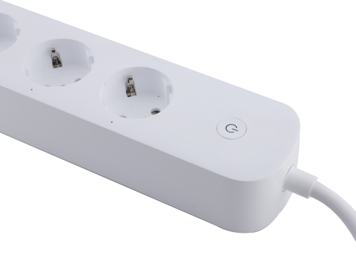 Korean Market KC/EU Standard 3 AC Outlets+ UBS 2A+1C Smart Power Strip Extension Socket with Fast Charging 35W