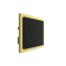 2 Gang 250V 10A Smart ZigBee Wall Switch (L-N Version) Stainless Steel Gold Plated Frame High Luxury Style Home Decoration