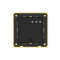 250V 10A Zigbee Smart 3 Gang Wall Switch + 3 Gang Scene Switch L-N (Stainless Steel Frame Gold Plated)