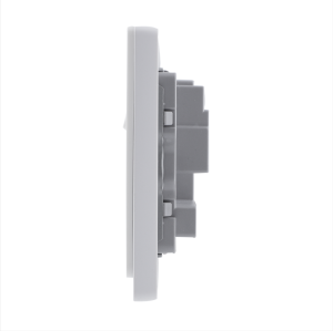 13A 250V~ 2 Gang Single Pole/Double Pole Switched Socket SP/DP (PC Panel, 4 Colors)