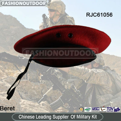 Wool/Acrylic Red beret