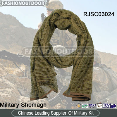 Poly Khaki Military Shemagh/Scarf