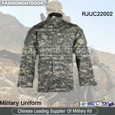 Military Uniform---Digital Grey Poly/Cotton Ripstop ACU Coats