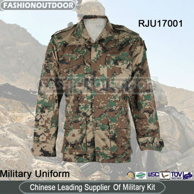 Military Uniform-Poly/Cotton Twill BDU Coat