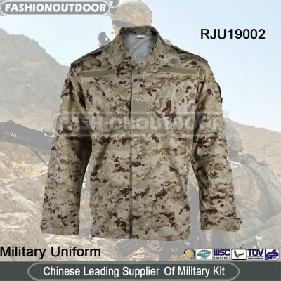 Military Uniform-Poly/Cotton Ripstop ACU Coat